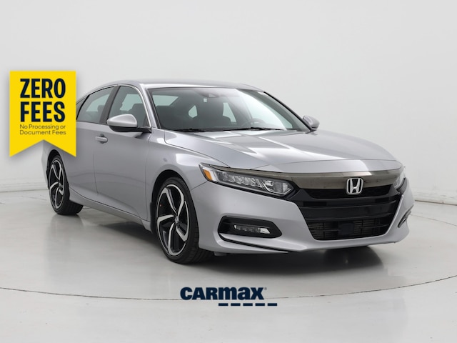 Silver 2020 Honda Accord Sedan Front-Wheel Drive Automatic
