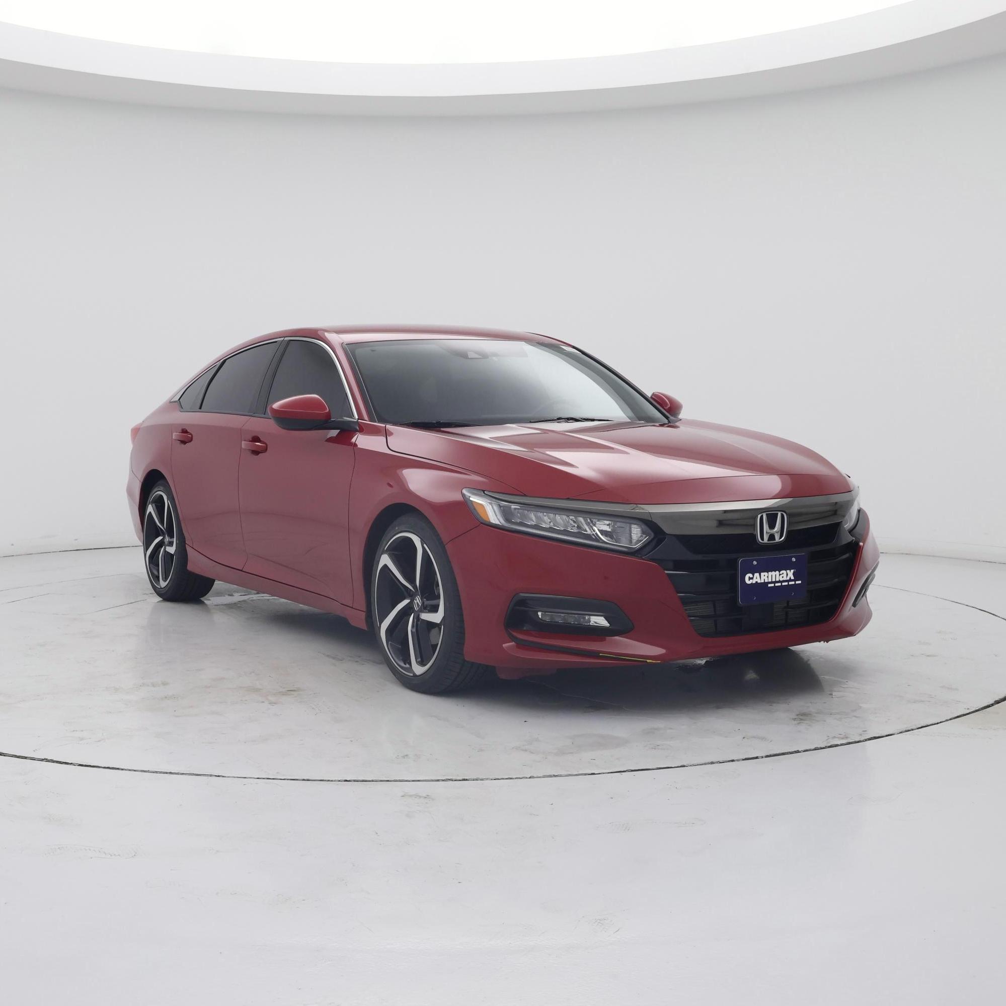 Red 2020 Honda Accord Sedan Front-Wheel Drive Automatic
