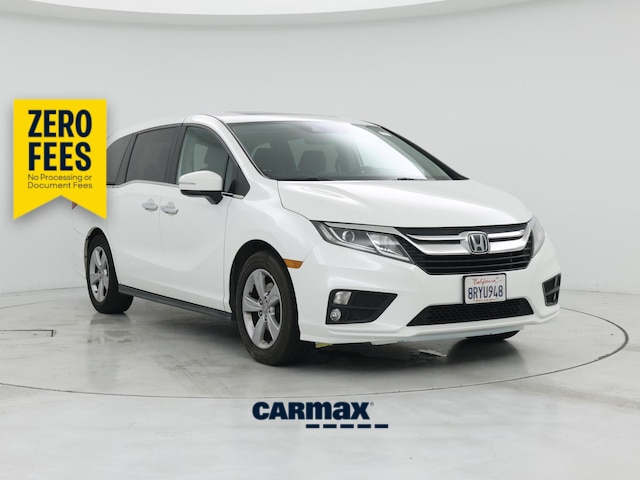 White 2020 Honda Odyssey Minivan Front-Wheel Drive Automatic