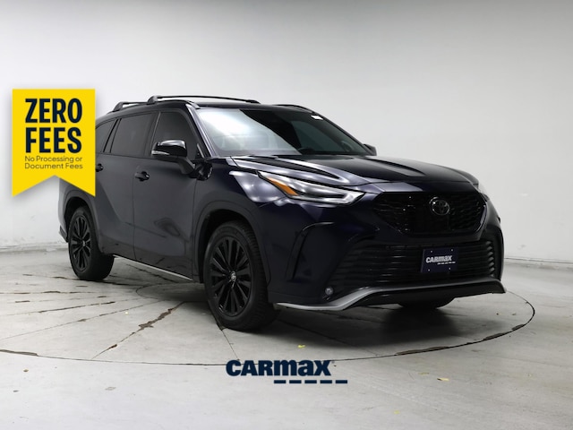 Blue 2024 Toyota Highlander SUV / Crossover All-Wheel Drive Automatic