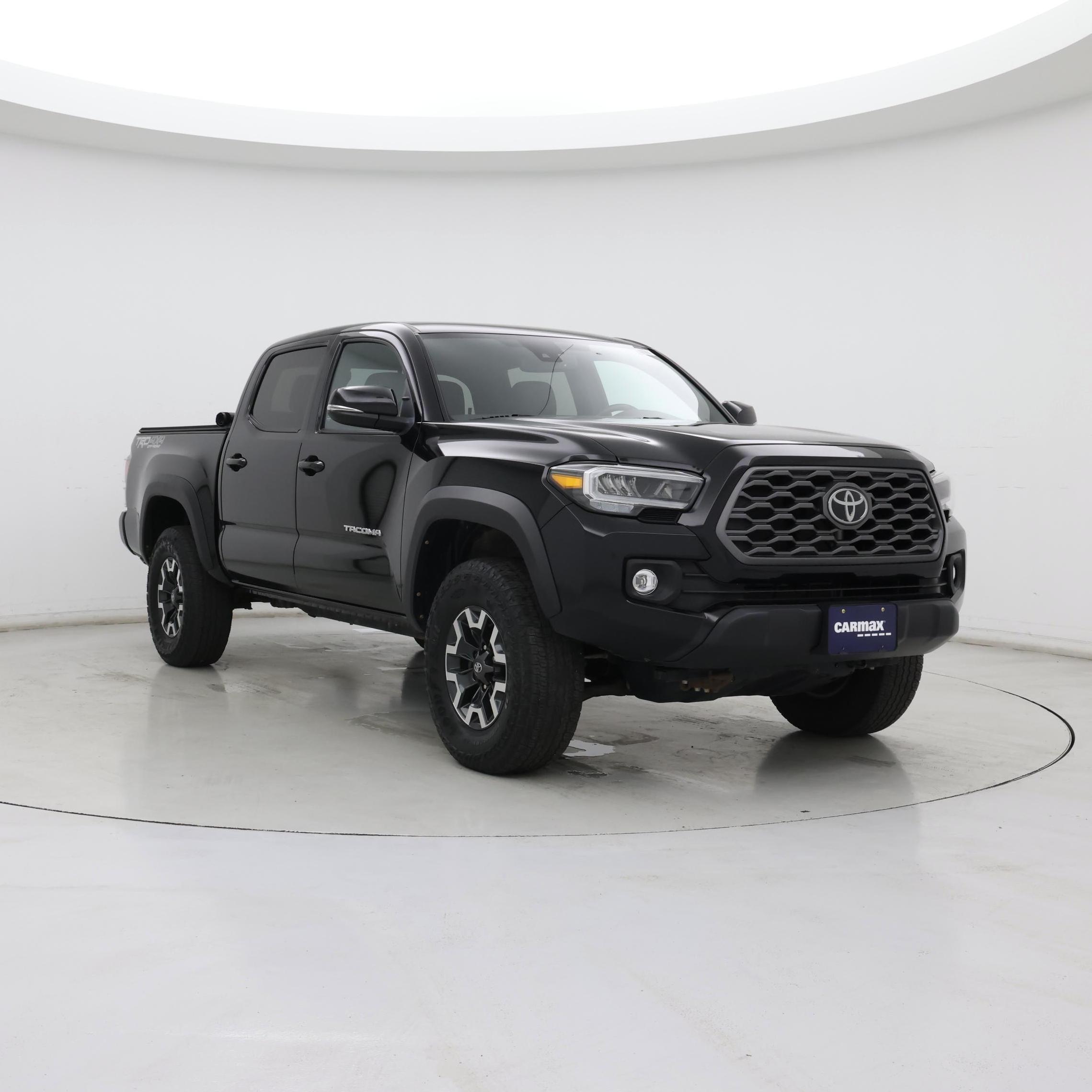 Black 2022 Toyota Tacoma Pickup Truck Four-Wheel Drive Automatic