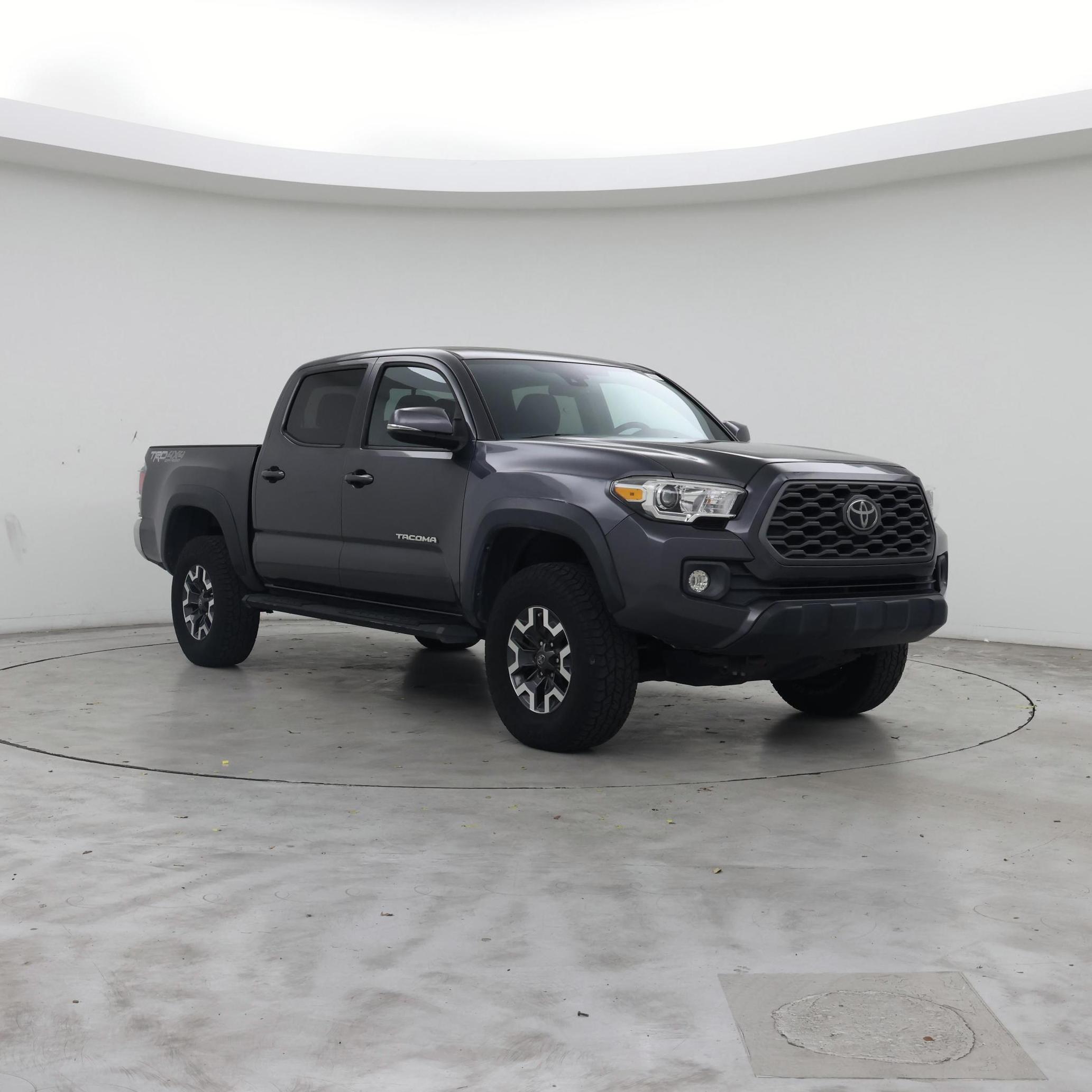 Gray 2020 Toyota Tacoma Pickup Truck Four-Wheel Drive Automatic