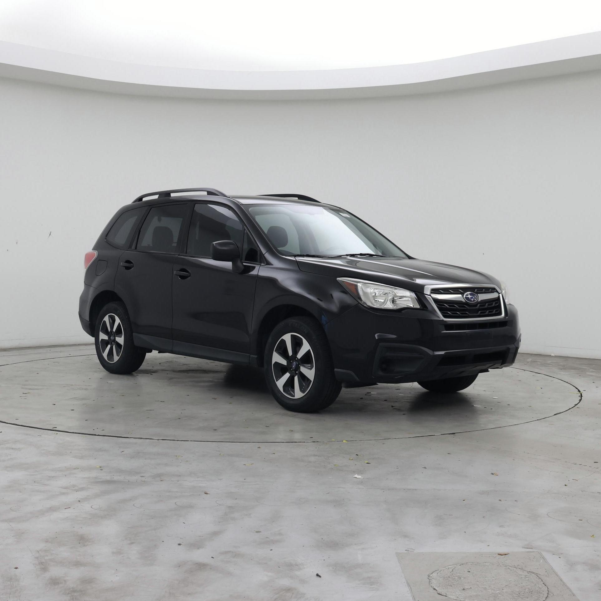 Black 2017 Subaru Forester SUV / Crossover All-Wheel Drive Automatic
