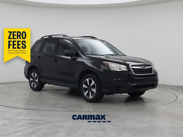 Black 2017 Subaru Forester SUV / Crossover All-Wheel Drive Automatic