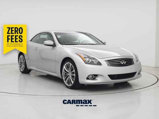 Silver 2014 INFINITI Q60 Coupe Automatic