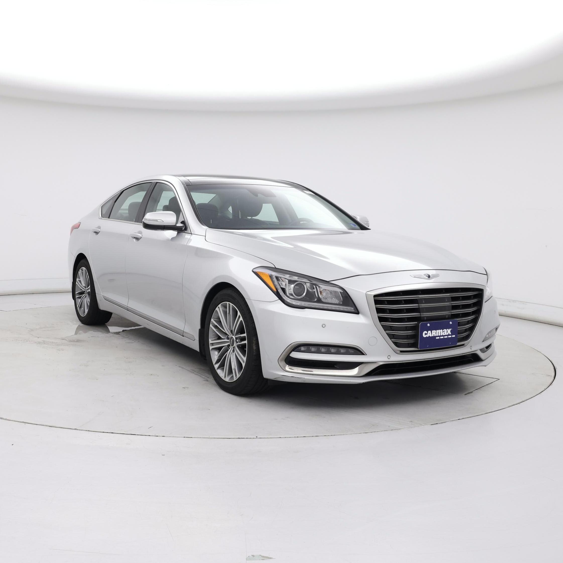Silver 2018 Genesis G80 Sedan  Automatic