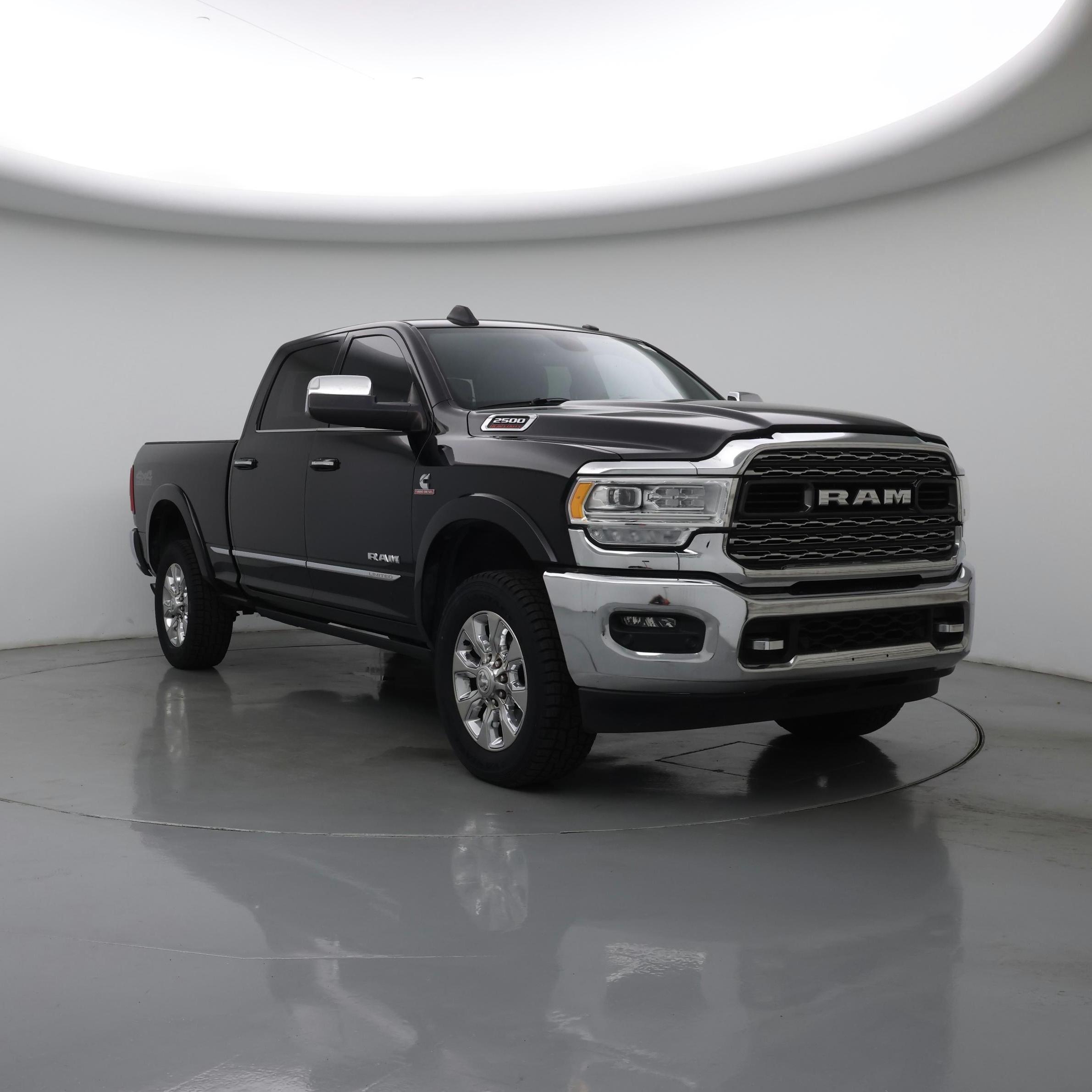 Black 2022 RAM 2500 Pickup Truck Four-Wheel Drive Automatic