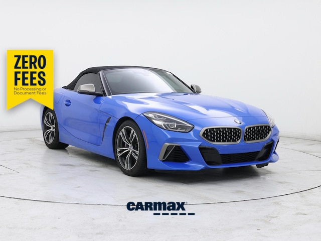 Blue 2021 BMW Z4 Convertible Rear-Wheel Drive Automatic