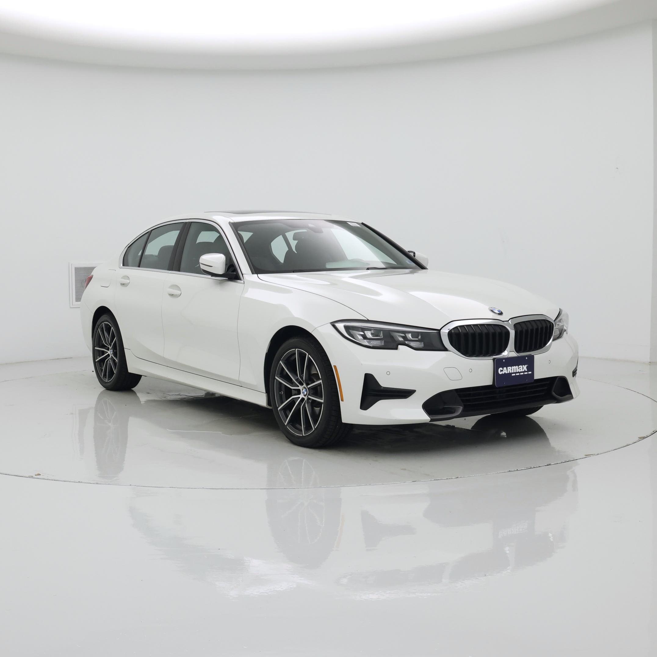 White 2019 BMW 3 Series Sedan All-Wheel Drive Automatic