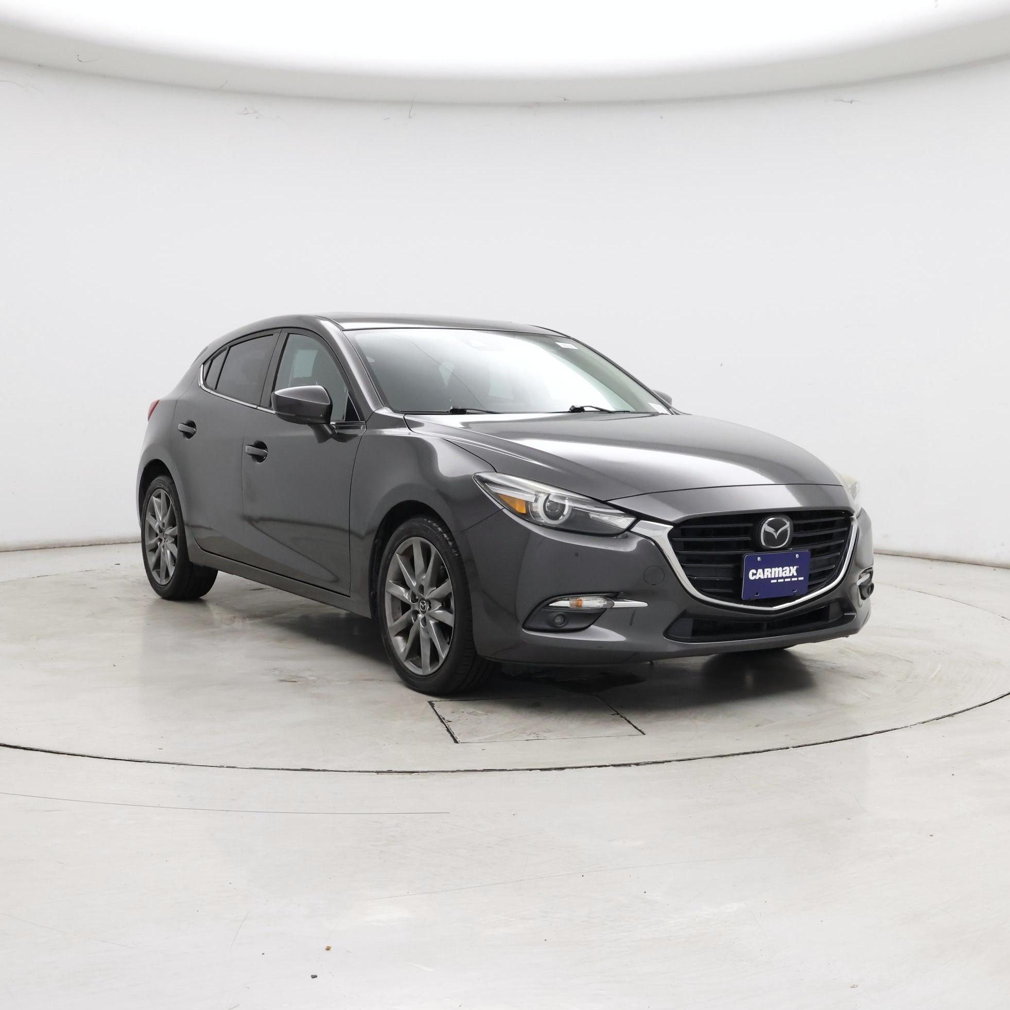 Gray 2018 Mazda MAZDA3 Hatchback Front-Wheel Drive Manual