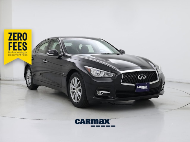 Black 2017 INFINITI Q50 Sedan All-Wheel Drive Automatic
