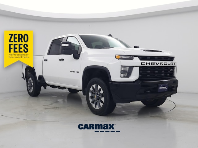 White 2022 Chevrolet Silverado 2500HD Pickup Truck Four-Wheel Drive Automatic