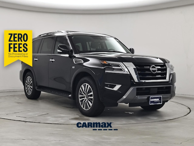 Black 2022 Nissan Armada SUV / Crossover Four-Wheel Drive Automatic