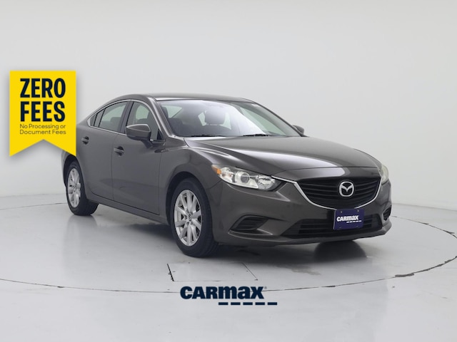 Gray 2017 Mazda MAZDA6 Sedan Front-Wheel Drive Automatic