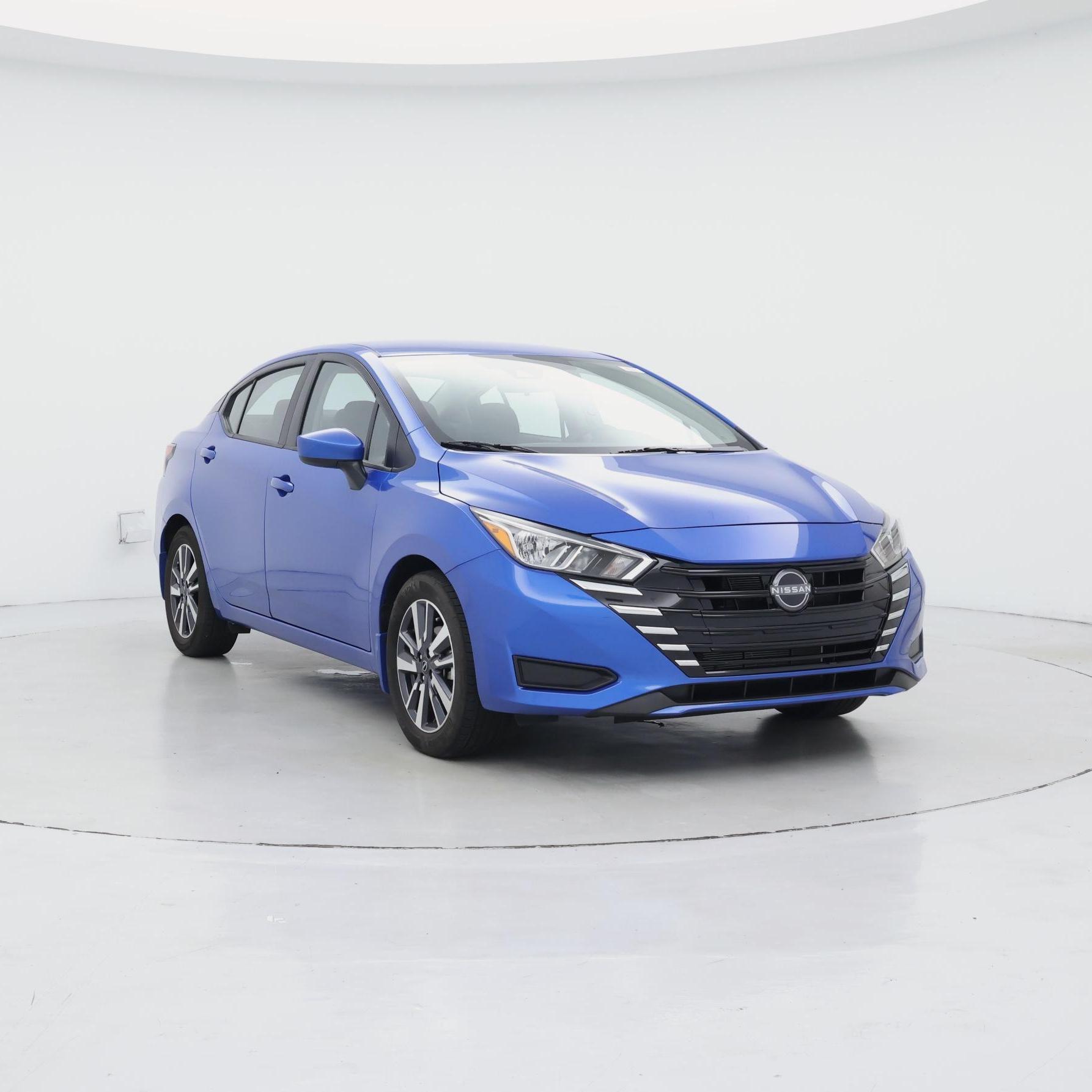 Blue 2024 Nissan Versa Sedan Front-Wheel Drive Automatic