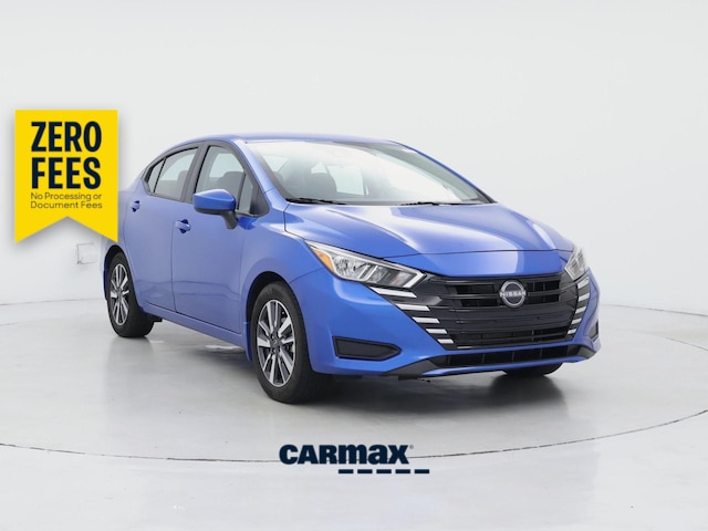 Blue 2024 Nissan Versa Sedan Front-Wheel Drive Automatic