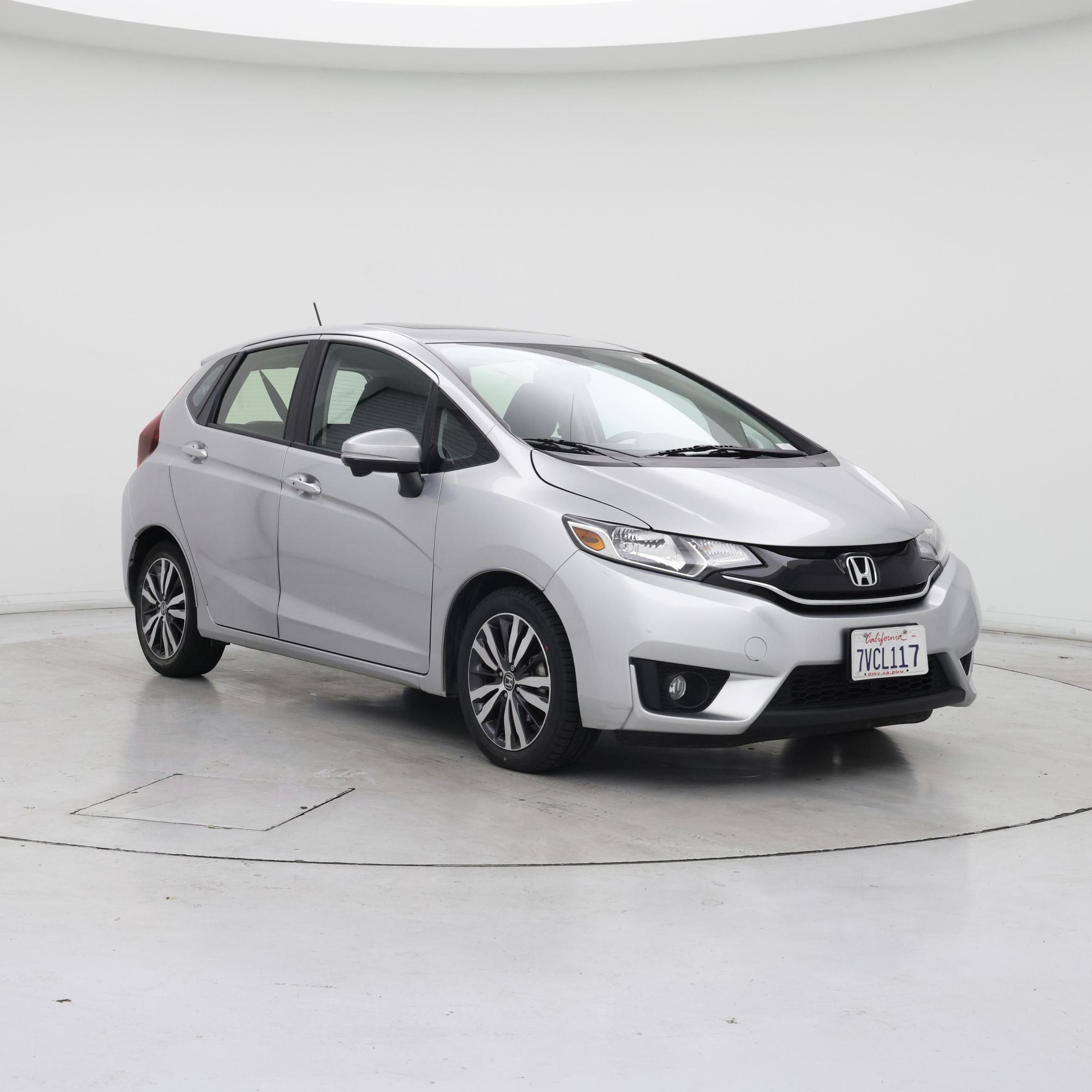 Silver 2016 Honda Fit Hatchback Front-Wheel Drive Automatic
