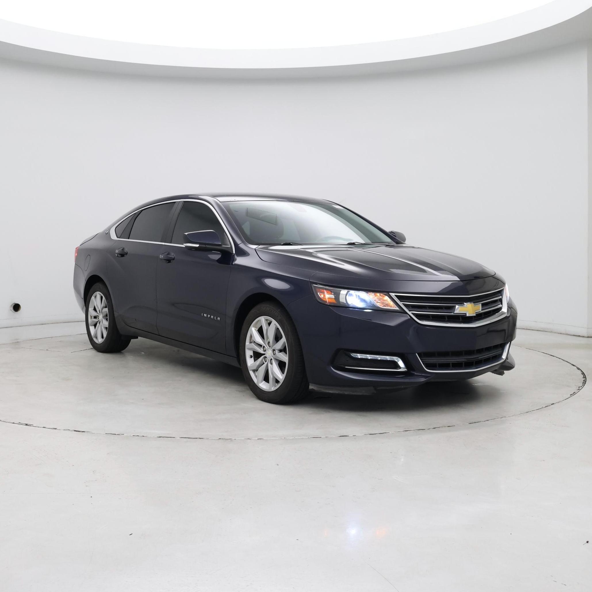 Blue 2018 Chevrolet Impala Sedan Front-Wheel Drive Automatic