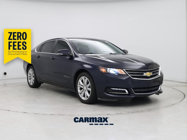 Blue 2018 Chevrolet Impala Sedan Front-Wheel Drive Automatic