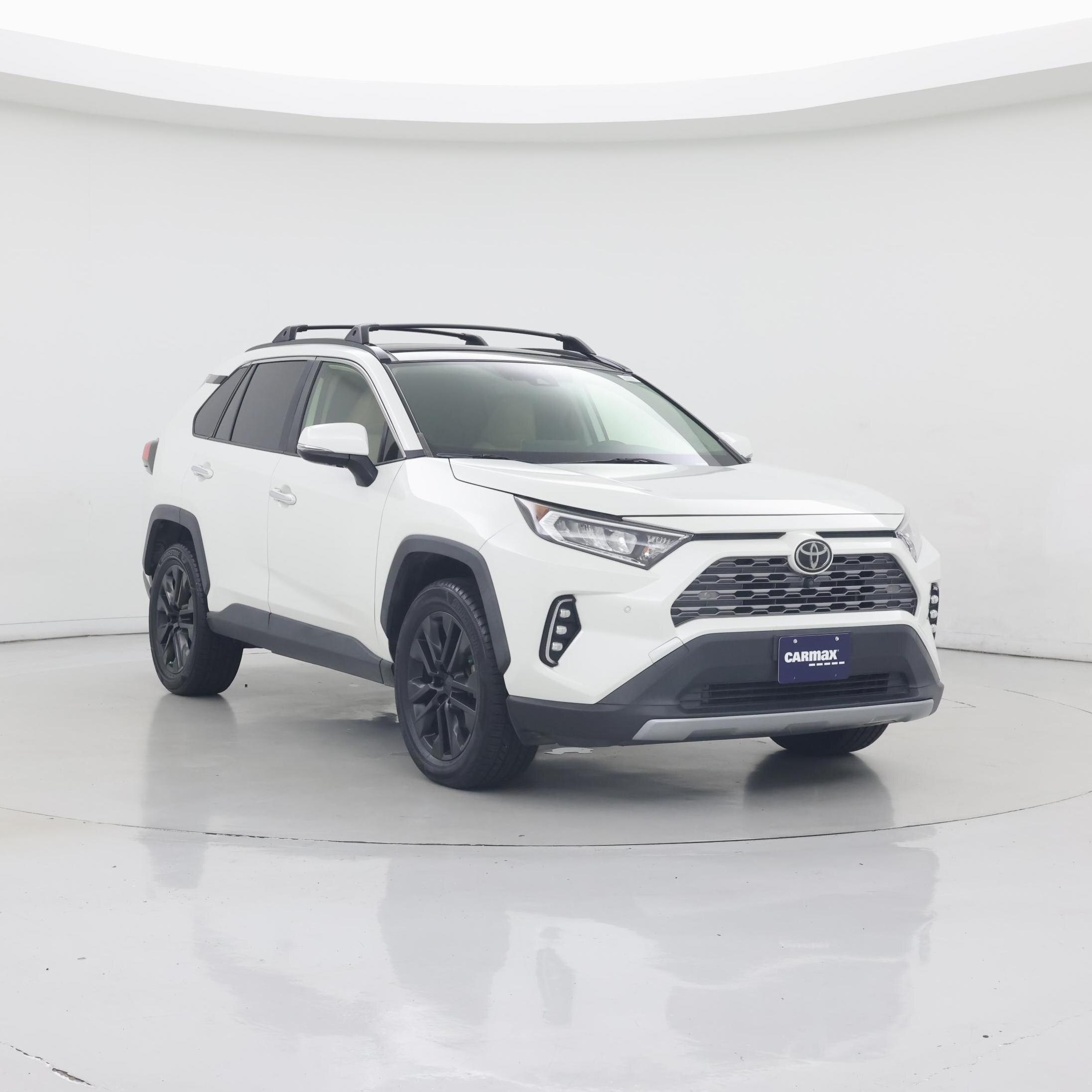 White 2020 Toyota RAV4 SUV / Crossover All-Wheel Drive Automatic