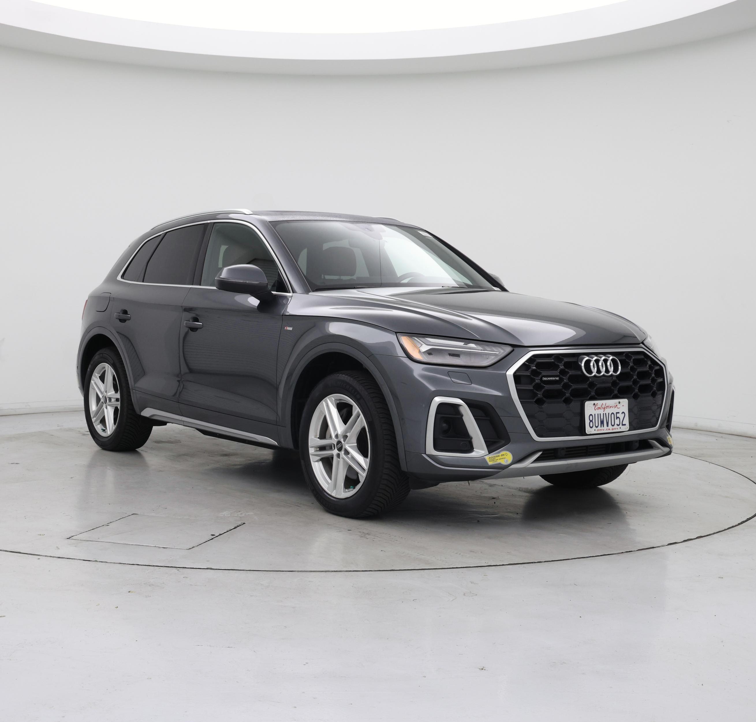 Gray 2021 Audi Q5 Hybrid Plug-in SUV / Crossover All-Wheel Drive Automatic