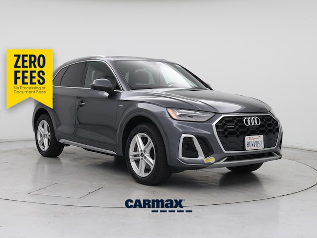 Gray 2021 Audi Q5 Hybrid Plug-in SUV / Crossover All-Wheel Drive Automatic