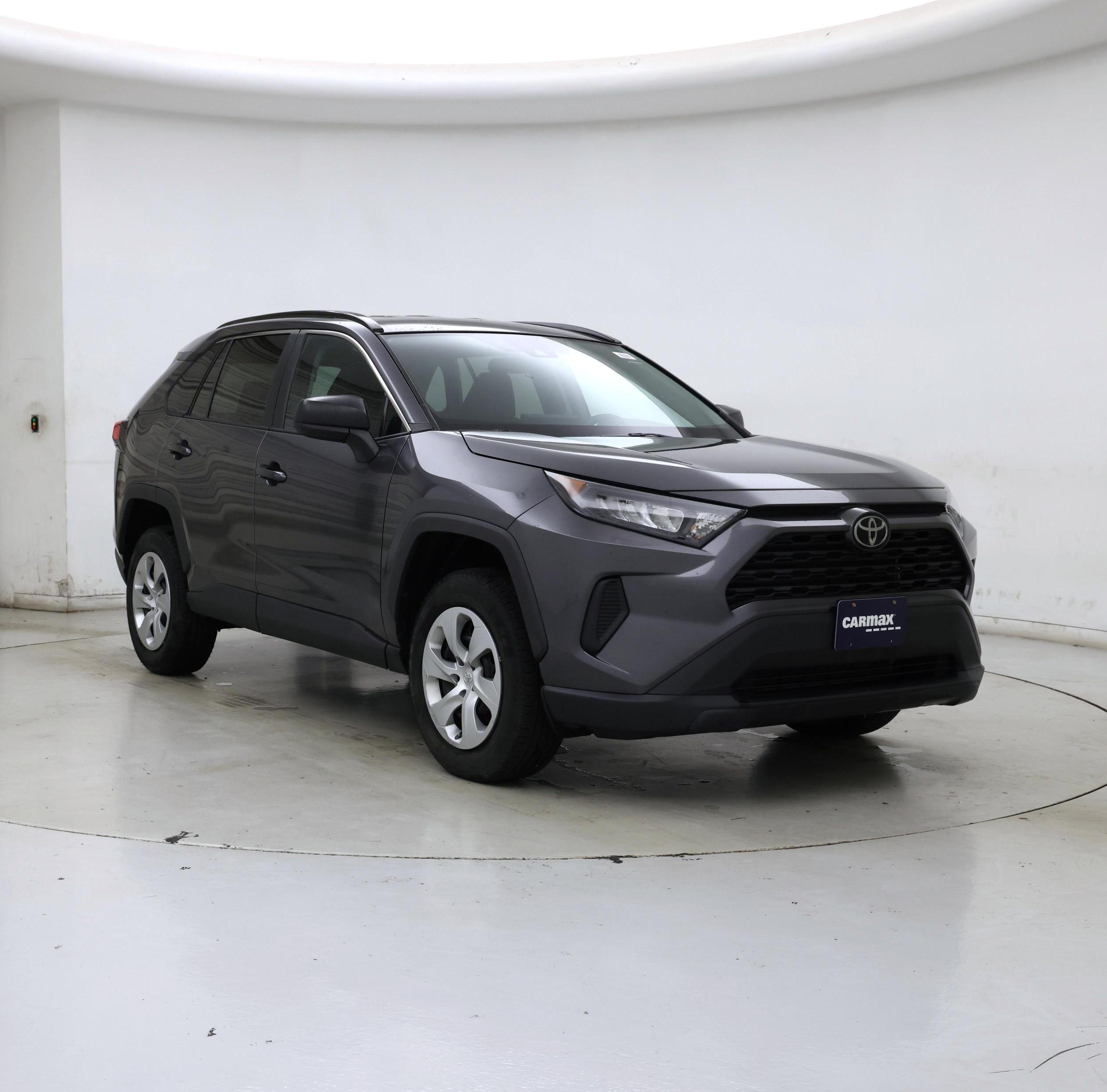Gray 2021 Toyota RAV4 SUV / Crossover Front-Wheel Drive Automatic