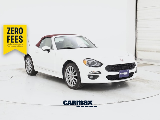 White 2018 FIAT 124 Spider Convertible Rear-Wheel Drive Automatic