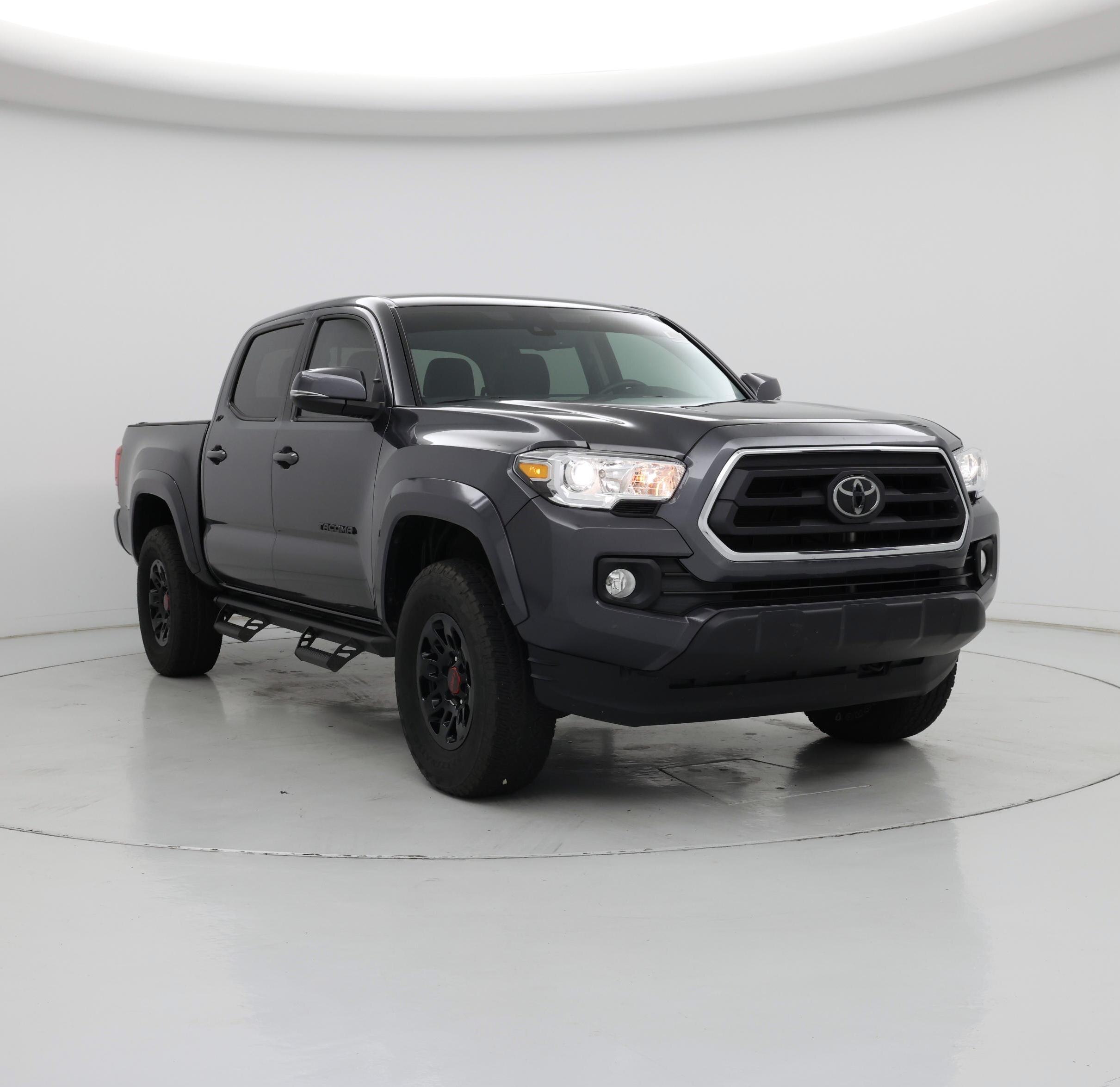 Gray 2022 Toyota Tacoma Pickup Truck Four-Wheel Drive Automatic