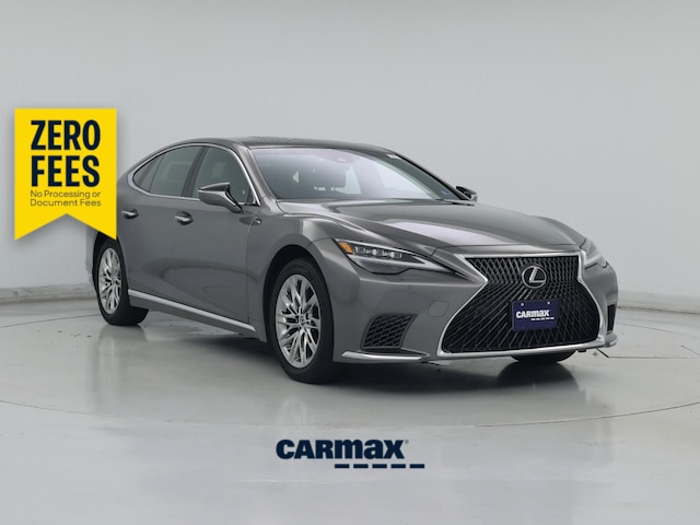 Gray 2022 Lexus LS Sedan All-Wheel Drive Automatic