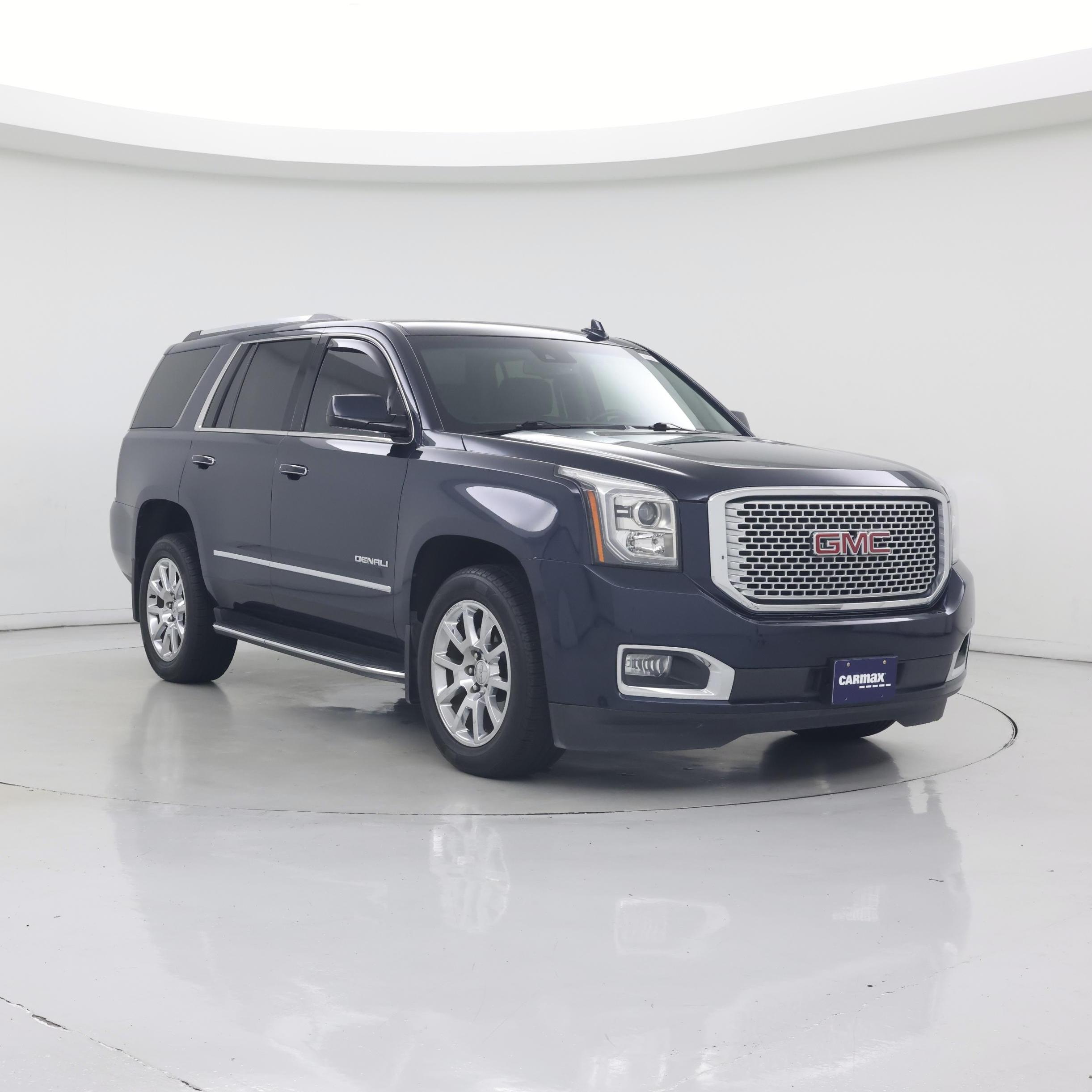 Blue 2017 GMC Yukon SUV / Crossover Four-Wheel Drive Automatic