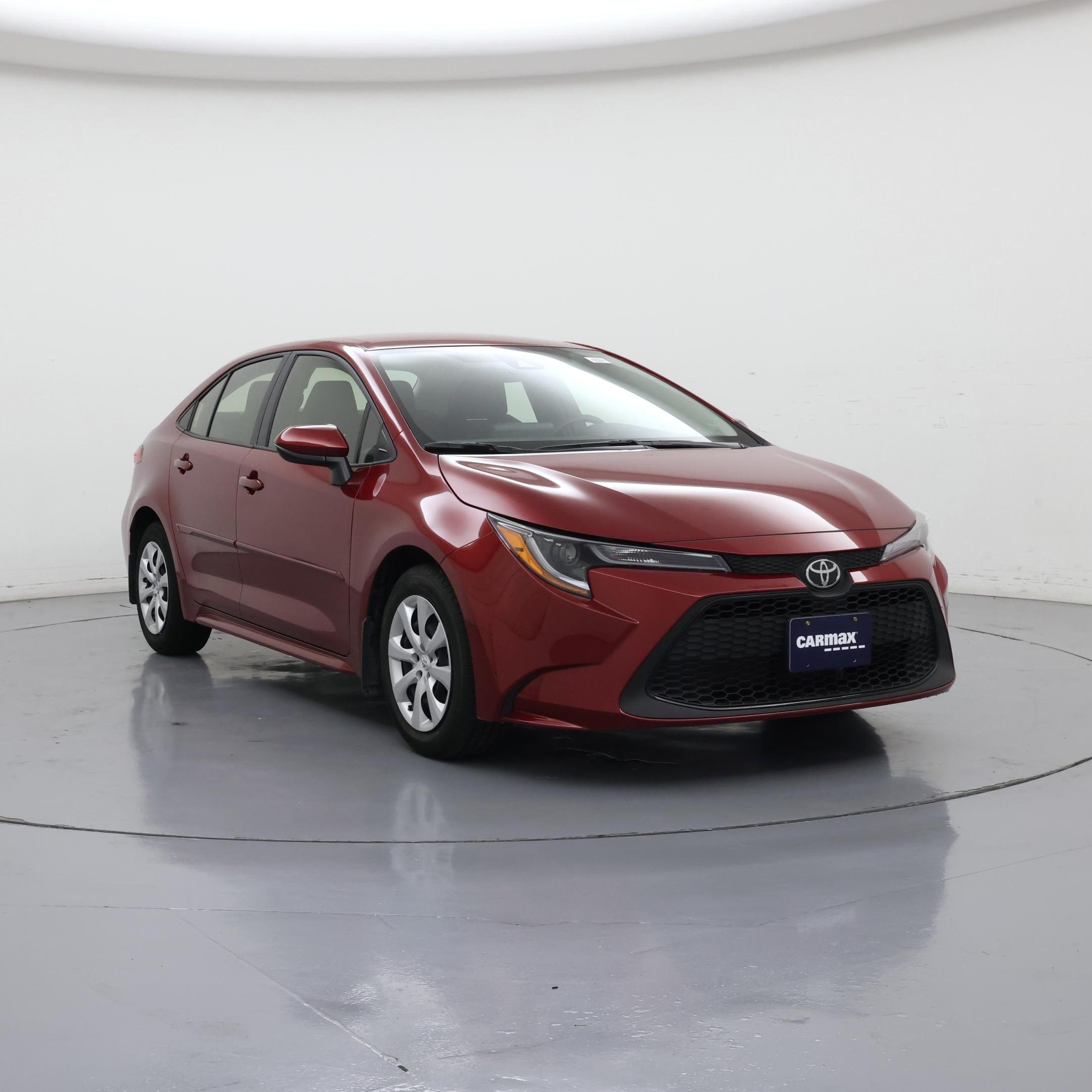 Red 2022 Toyota Corolla Sedan Front-Wheel Drive Automatic