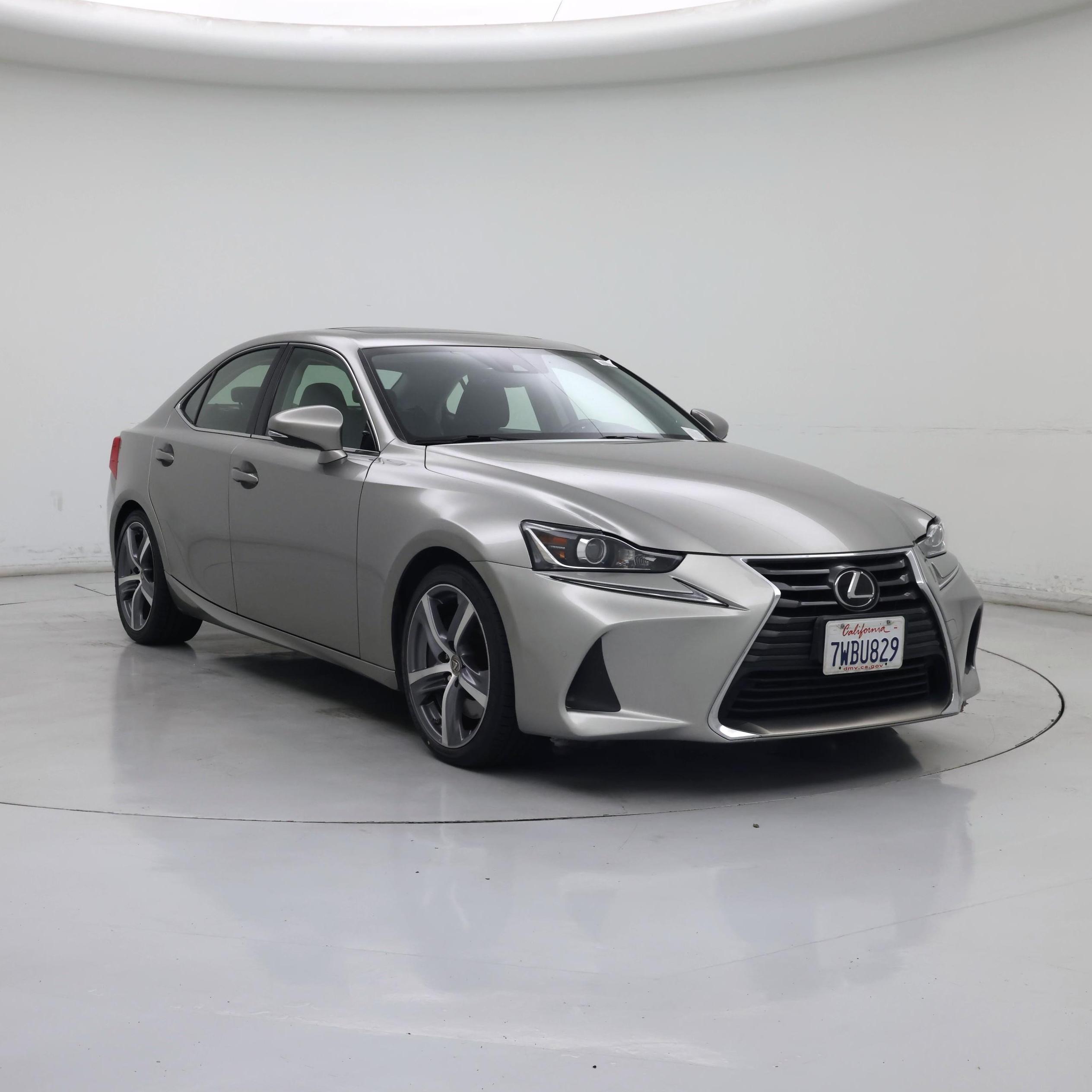 Silver 2017 Lexus IS Sedan Rear-Wheel Drive Automatic