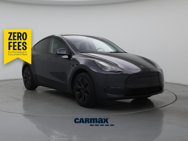 Gray 2025 Tesla Model Y SUV / Crossover Rear-Wheel Drive Automatic