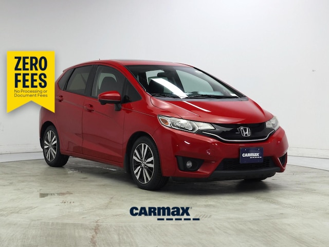 Red 2016 Honda Fit Hatchback Front-Wheel Drive Automatic
