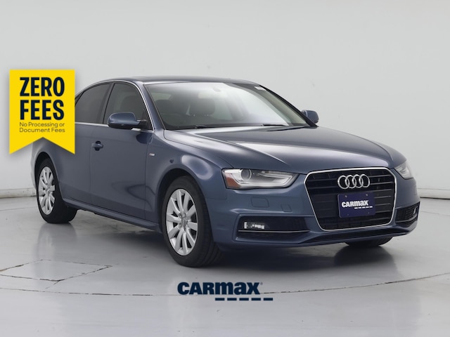 Blue 2016 Audi A4 Sedan Front-Wheel Drive Automatic
