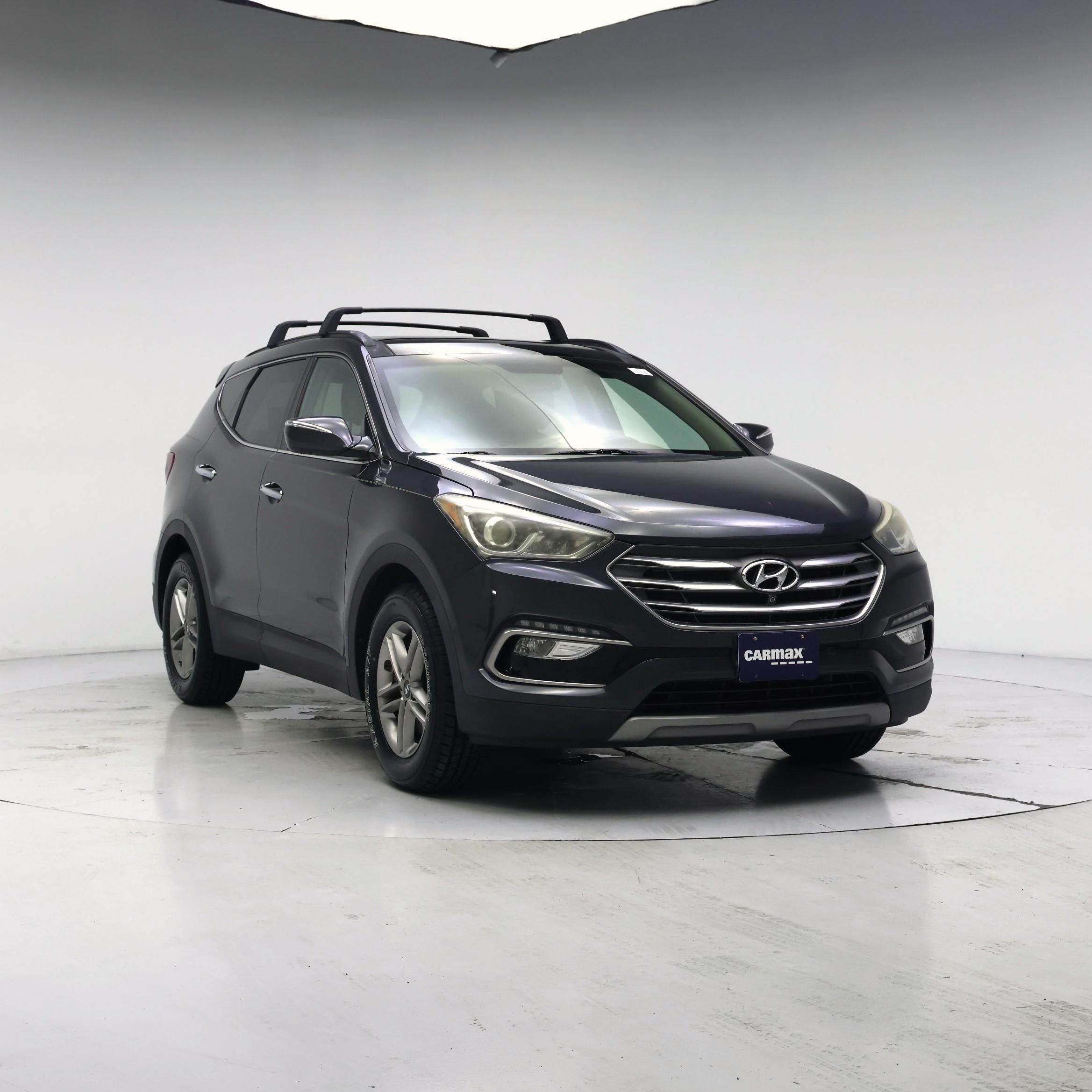 Black 2018 Hyundai Santa Fe Sport SUV / Crossover  Automatic