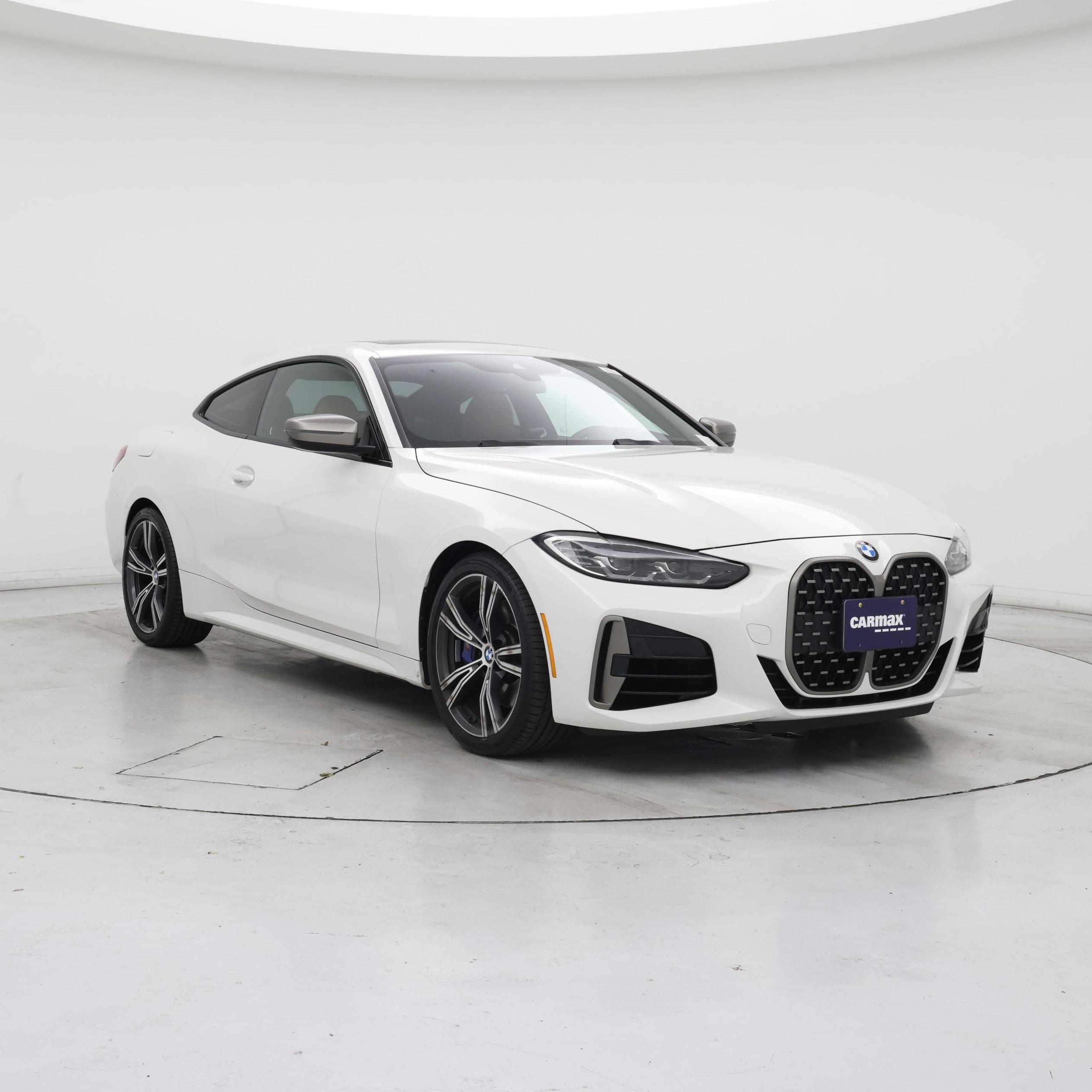 White 2022 BMW 4 Series Coupe Rear-Wheel Drive Automatic