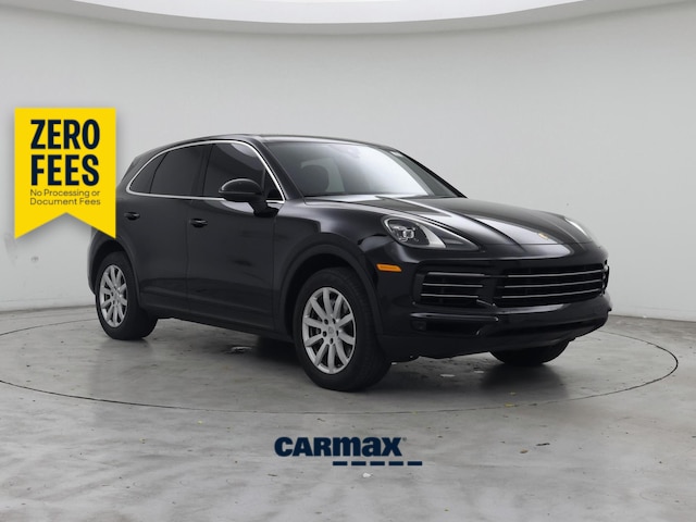 Black 2019 Porsche Cayenne SUV / Crossover All-Wheel Drive Automatic