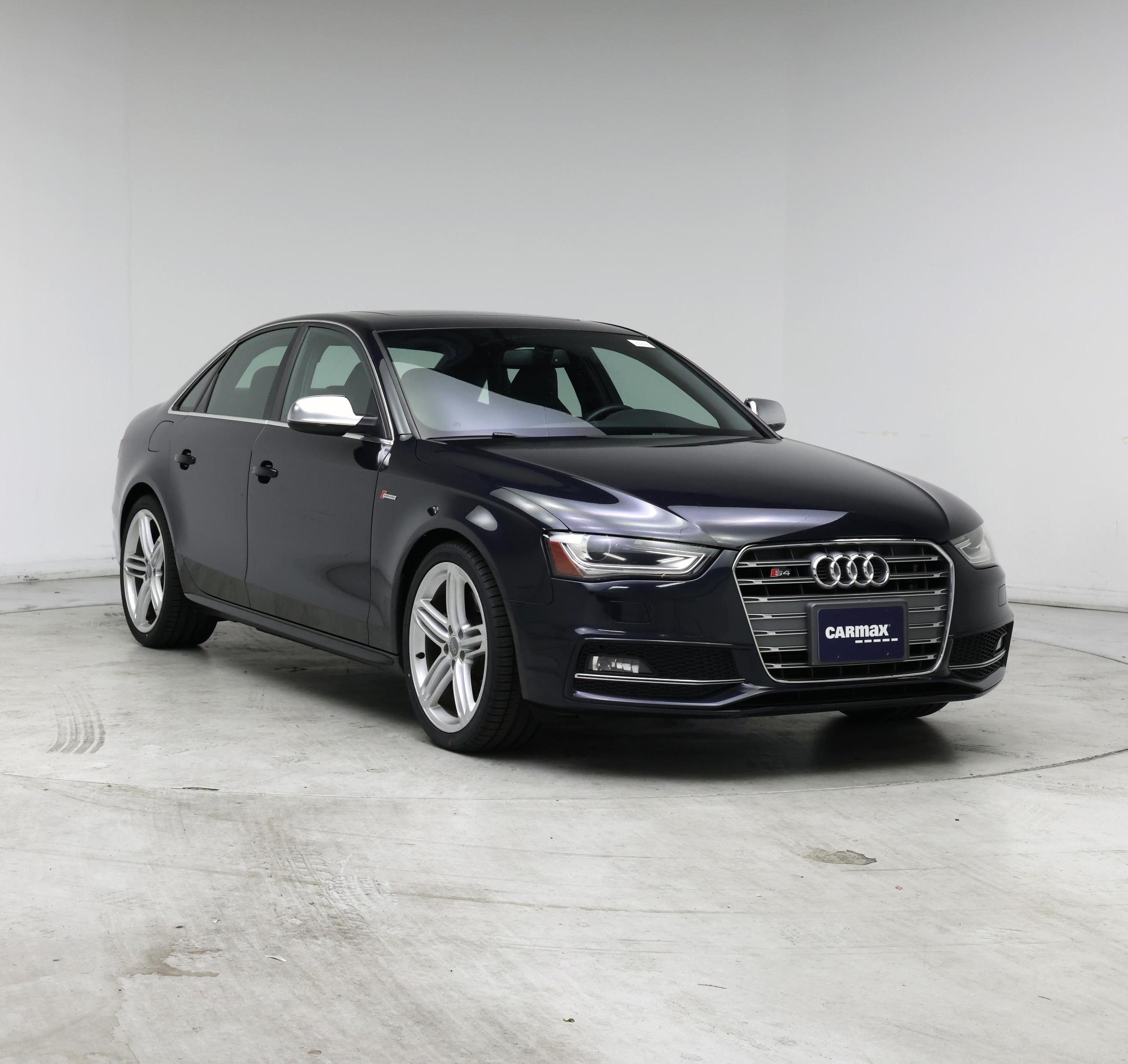 Blue 2016 Audi S4 Sedan All-Wheel Drive Automatic