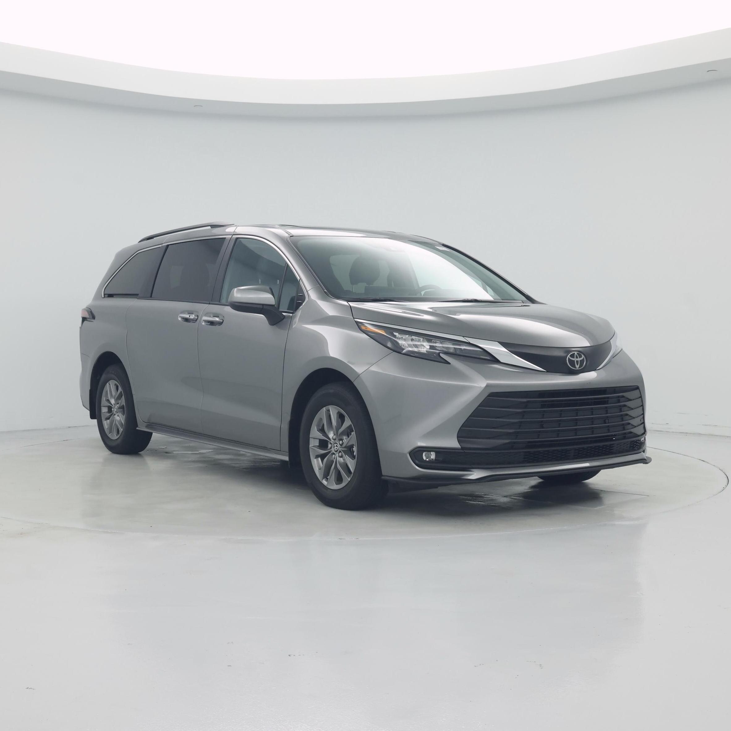 Gray 2026 Toyota Sienna Minivan Front-Wheel Drive Automatic