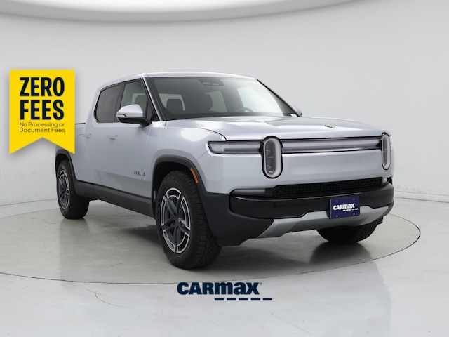 Silver 2025 Rivian R1T Pickup Truck All-Wheel Drive Automatic