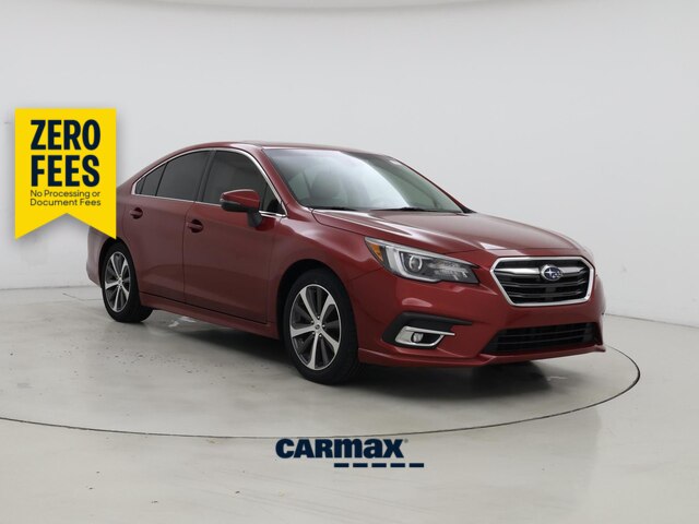 Red 2018 Subaru Legacy Sedan All-Wheel Drive Automatic