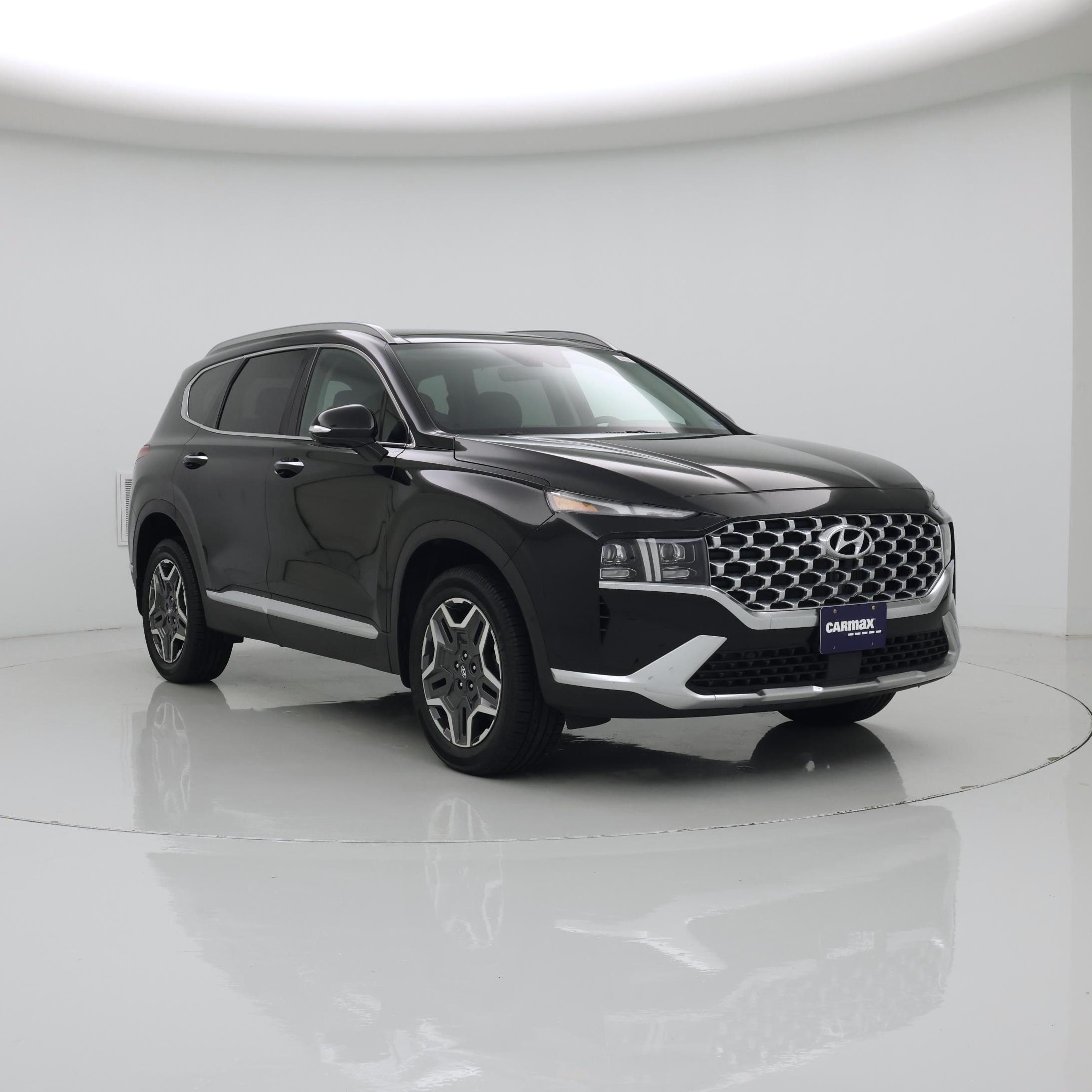 Black 2021 Hyundai Santa Fe SUV / Crossover All-Wheel Drive Automatic