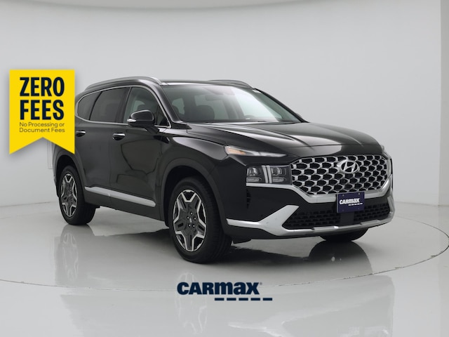 Black 2021 Hyundai Santa Fe SUV / Crossover All-Wheel Drive Automatic