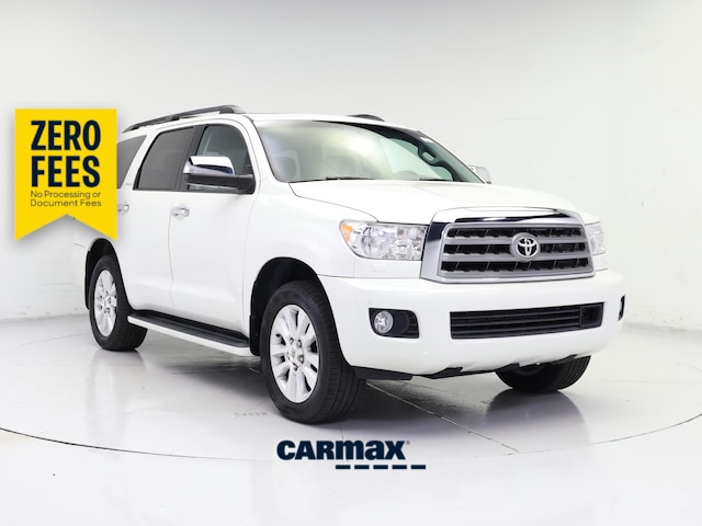 White 2014 Toyota Sequoia SUV / Crossover Four-Wheel Drive Automatic