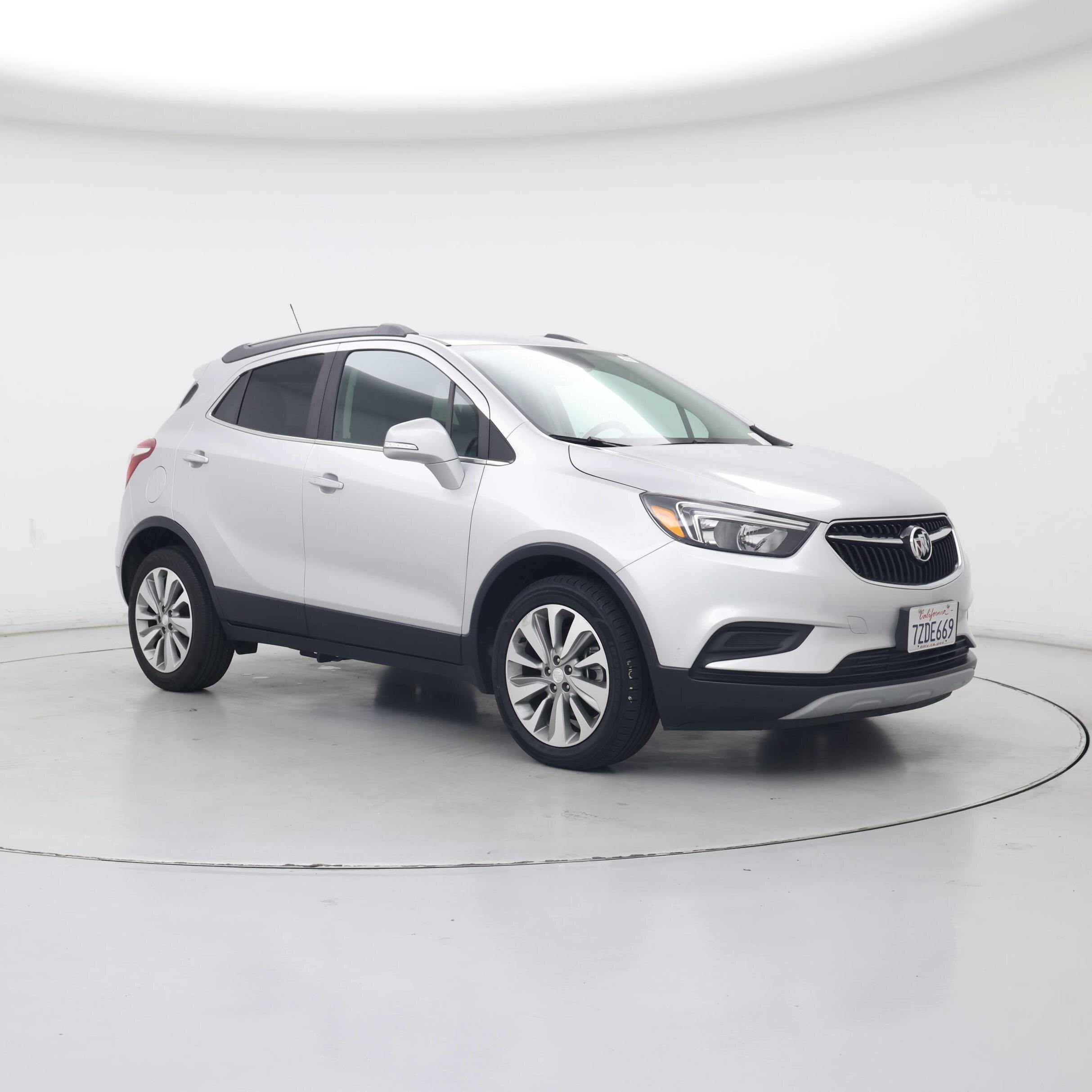 Silver 2017 Buick Encore SUV / Crossover Front-Wheel Drive Automatic