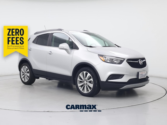 Silver 2017 Buick Encore SUV / Crossover Front-Wheel Drive Automatic