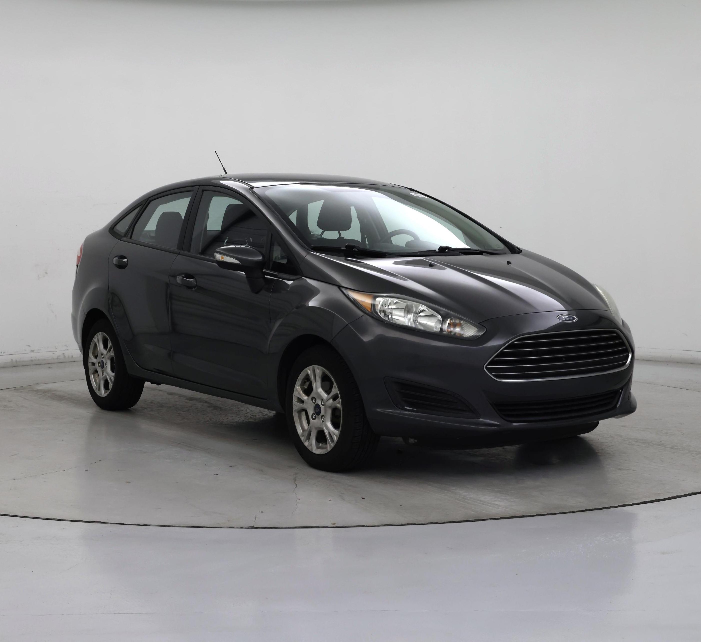 Gray 2016 Ford Fiesta Sedan Front-Wheel Drive Automatic