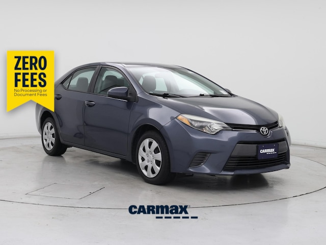 Gray 2016 Toyota Corolla Sedan Front-Wheel Drive Automatic